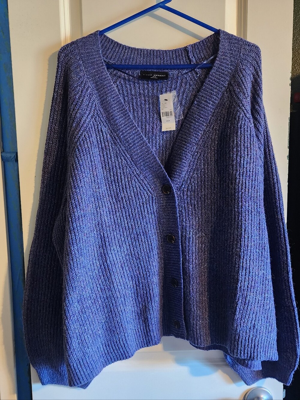 NWT Lane Bryant Blue/Purple Sweater 26/28